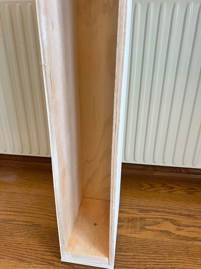 W90 マントルピース　ホワイト ミルクペイント　木製　シャビー