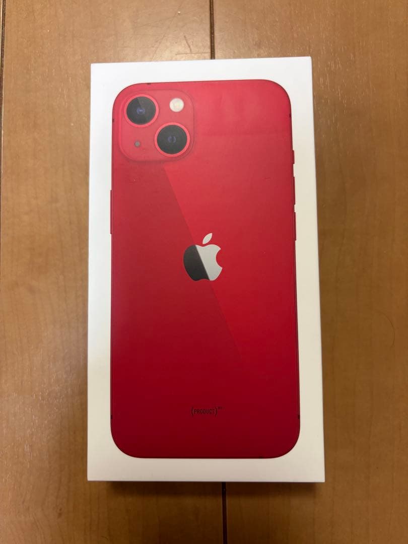 Apple iPhone 13 (PRODUCT)RED 本体　美品