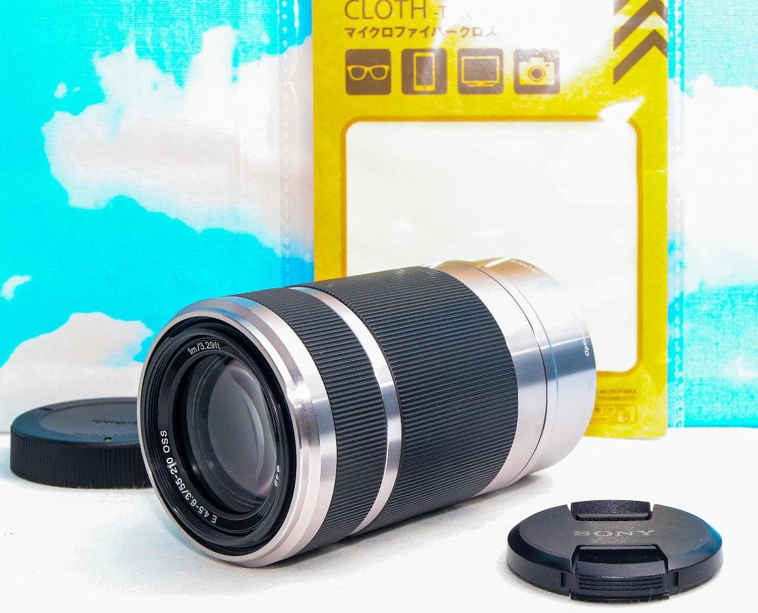 美品 SONY E 55-210mm⭐️望遠レンズ⭐️イベント行事に！⭐️