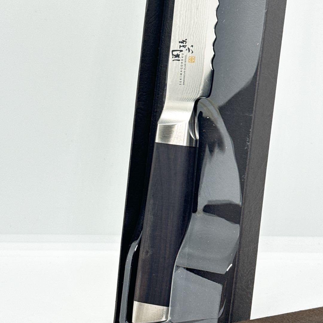 【新品未使用】貝印KAI パン切り包丁 関孫六 ダマスカス 240mm 日本製