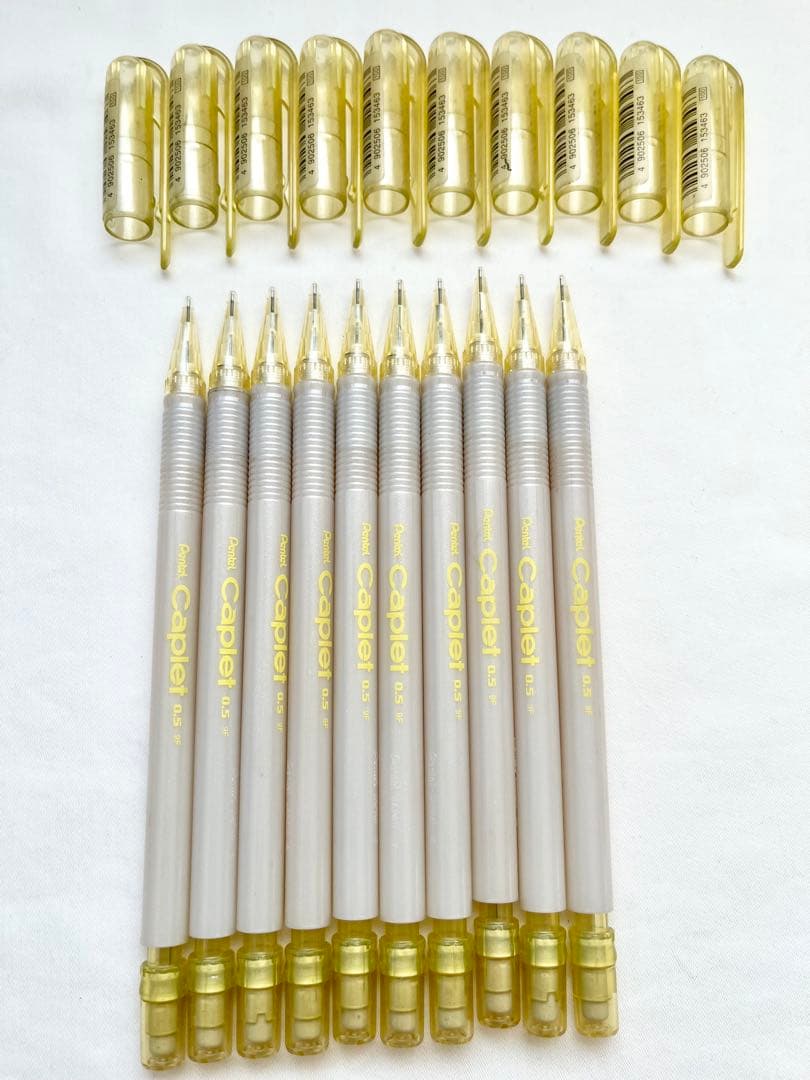 ぺんてる Caplet キャップレット シャープペン 32本パール廃盤品