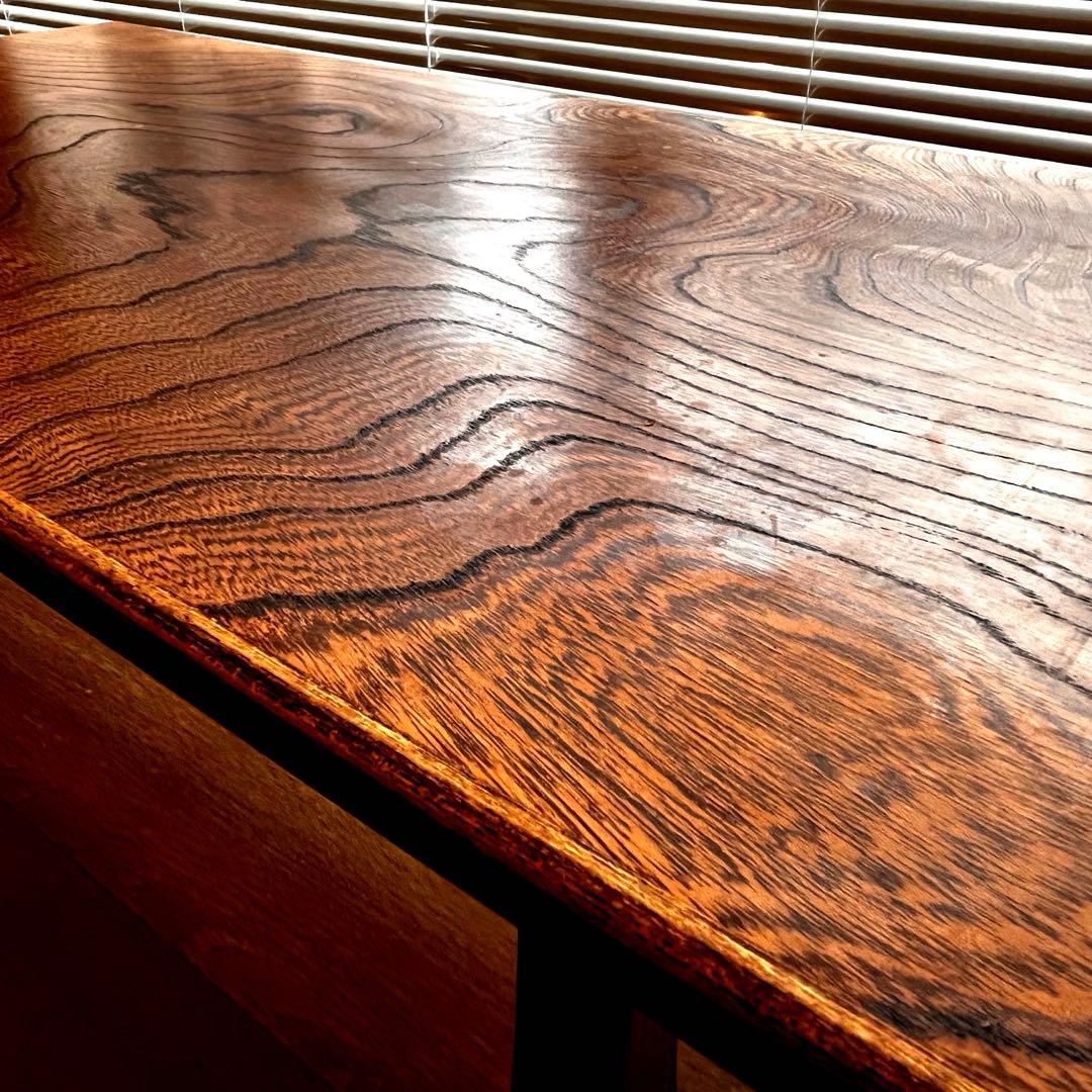 ヴィンテージ ローテーブル 座卓 木製 木目