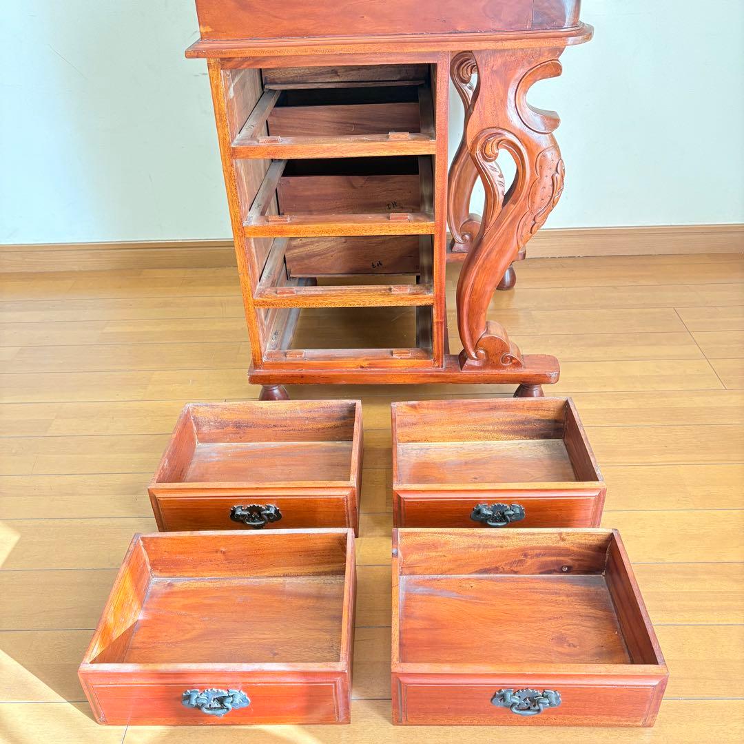 【希少・レトロ】英国アンティーク ダベンポートデスク ライティングデスク