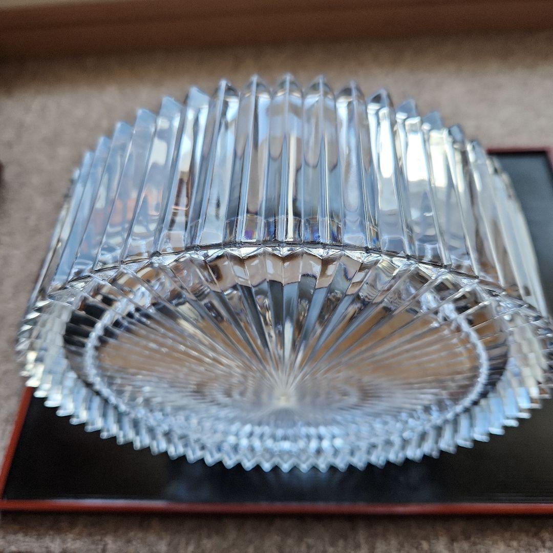 ギャマンクリスタルガラスのサラダボウル