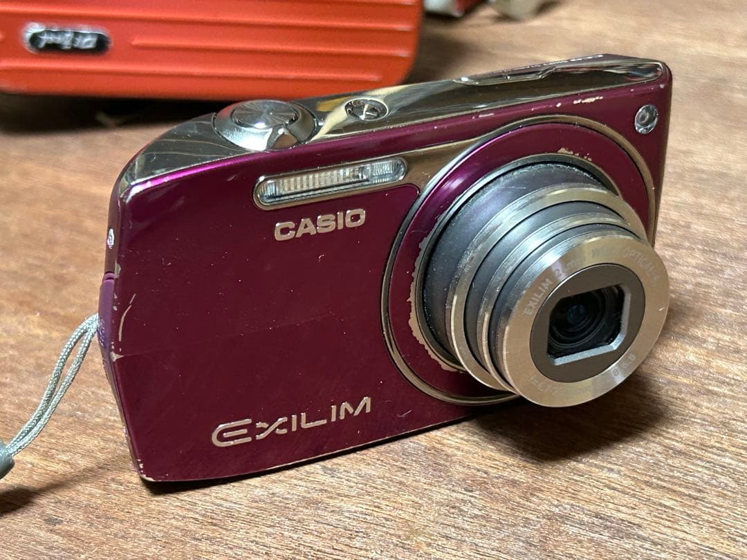 【中古】CASIO EXILIM EX-Z2300 パープル コードなど セット