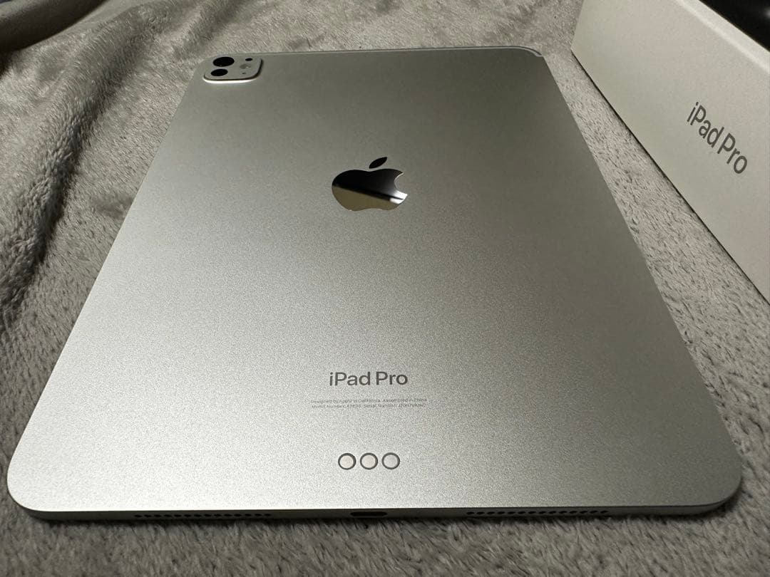 iPadPro M4 11インチ シルバー 256GB バッテリー残量100%