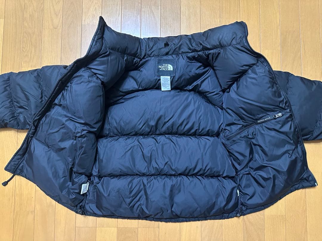 希少 THENORTHFACEノースフェイス ヌプシダウン センターロゴ