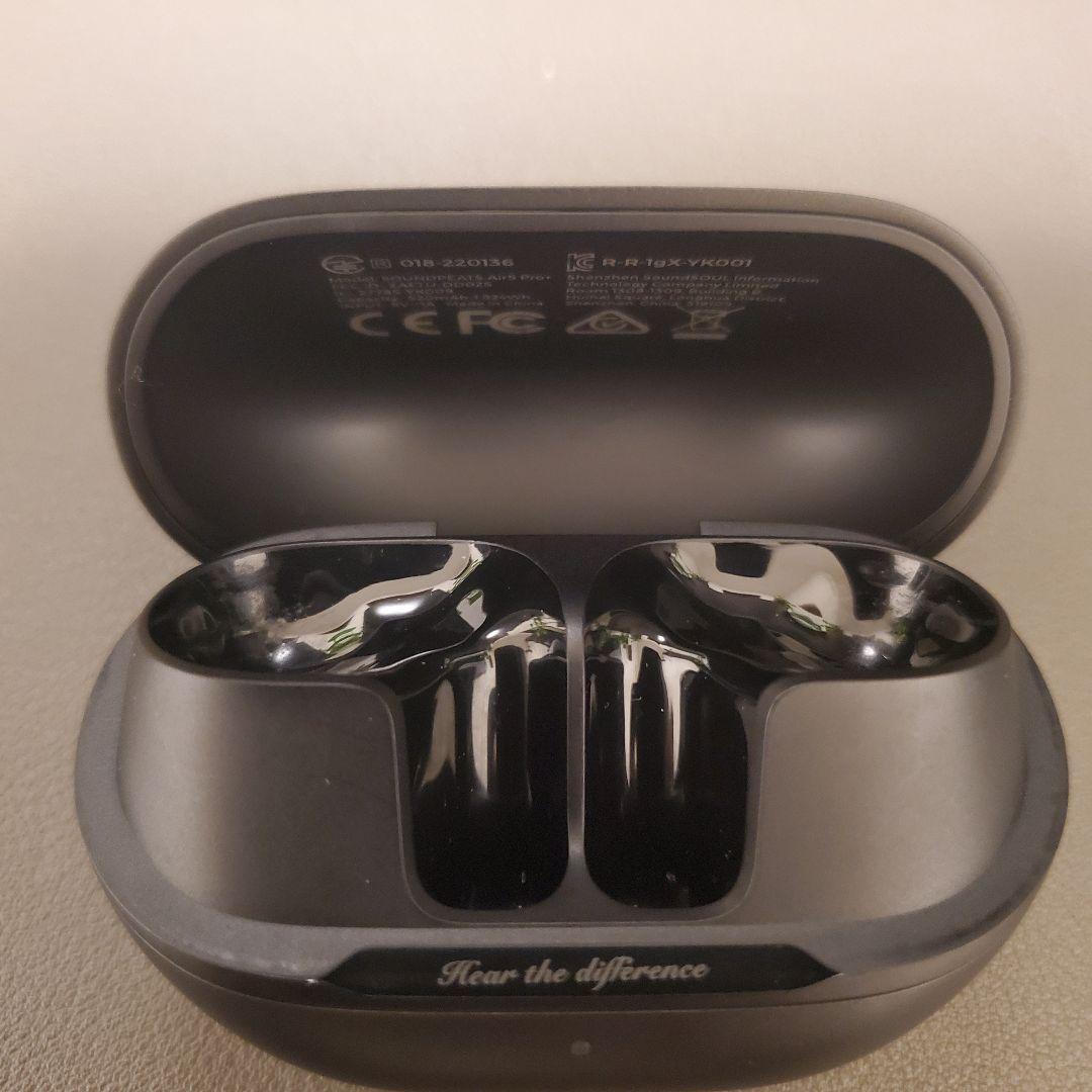 極美品SOUNDPEATSAir5 Pro Plus おまけケース