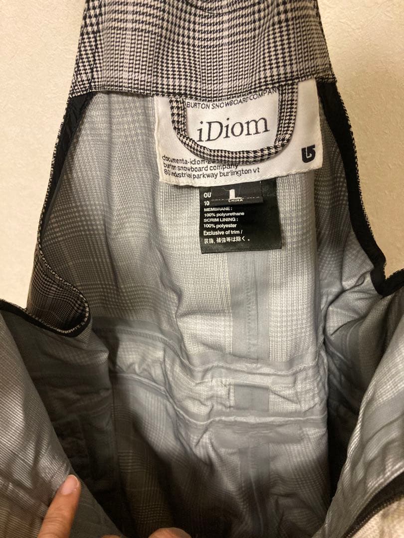 希少 BURTON iDiom スノーウェア 藤原ヒロシ シークレットライン