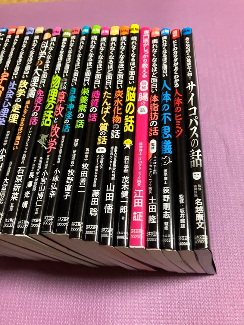合計約33000円　日本文芸社眠れなくなるほど面白い　図解シリーズ36巻セット