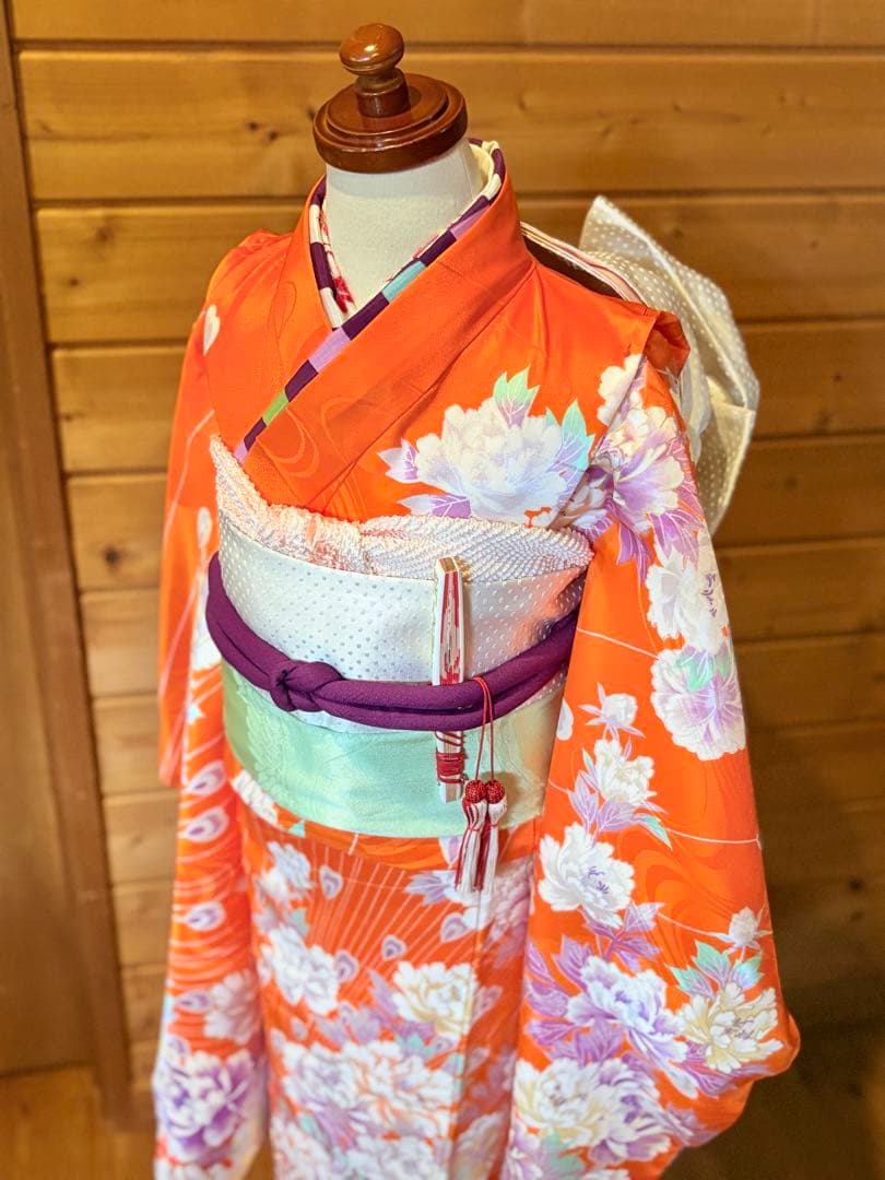 七五三　七歳　着物と長襦袢のセット