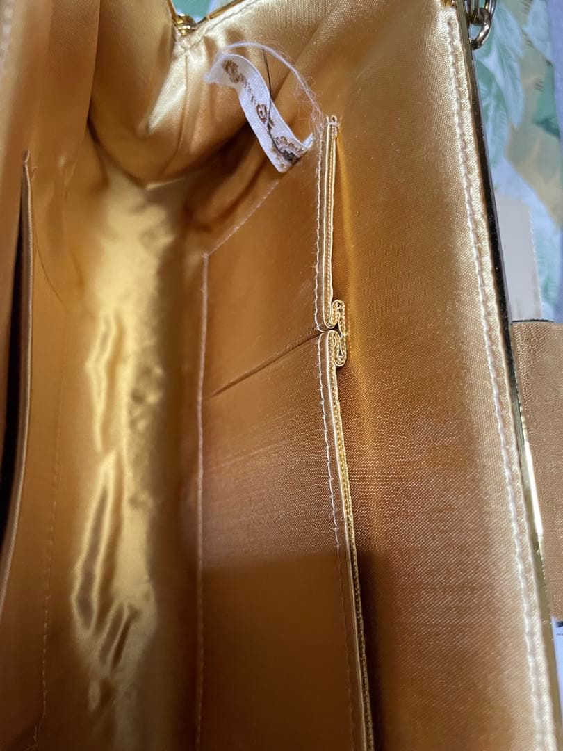 ビンテージビーズ　クラッチバッグ