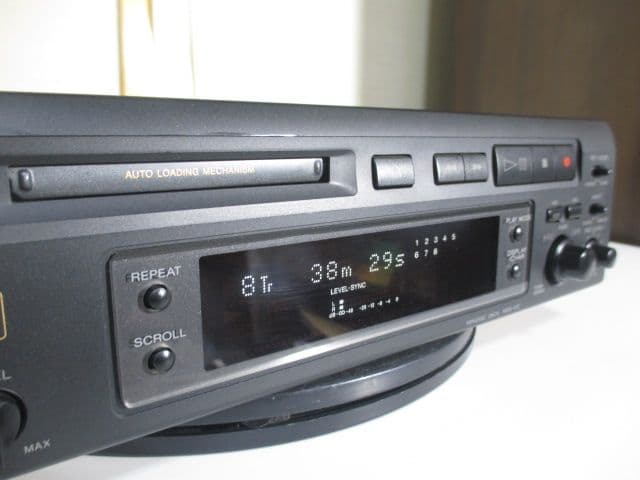 美品SONY MDデッキ MDS-S37