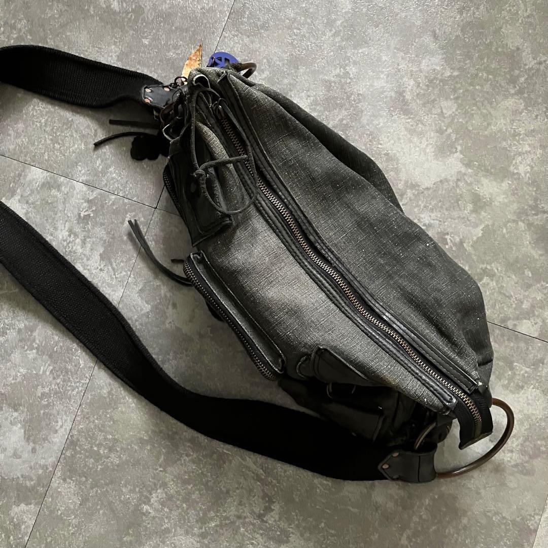 バッグ 90s00s diesel multi-pocket shoulder bag