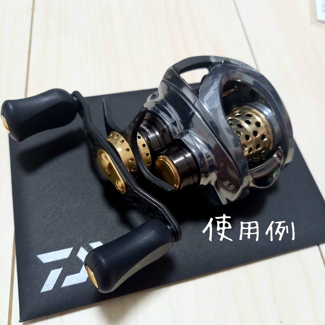 IXA、80mmカーボンハンドル、ハンドルファスナー、シャンパンゴールド、KTF