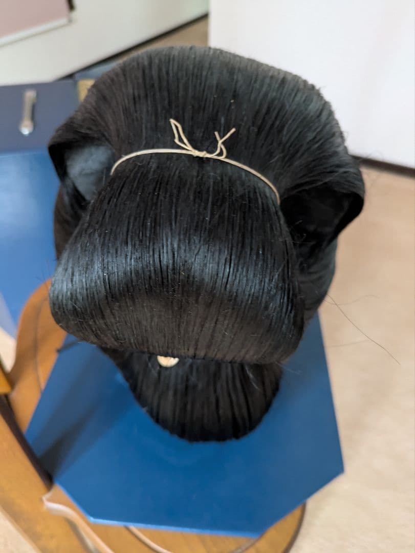 文金高島田　花嫁鬘とかんざし