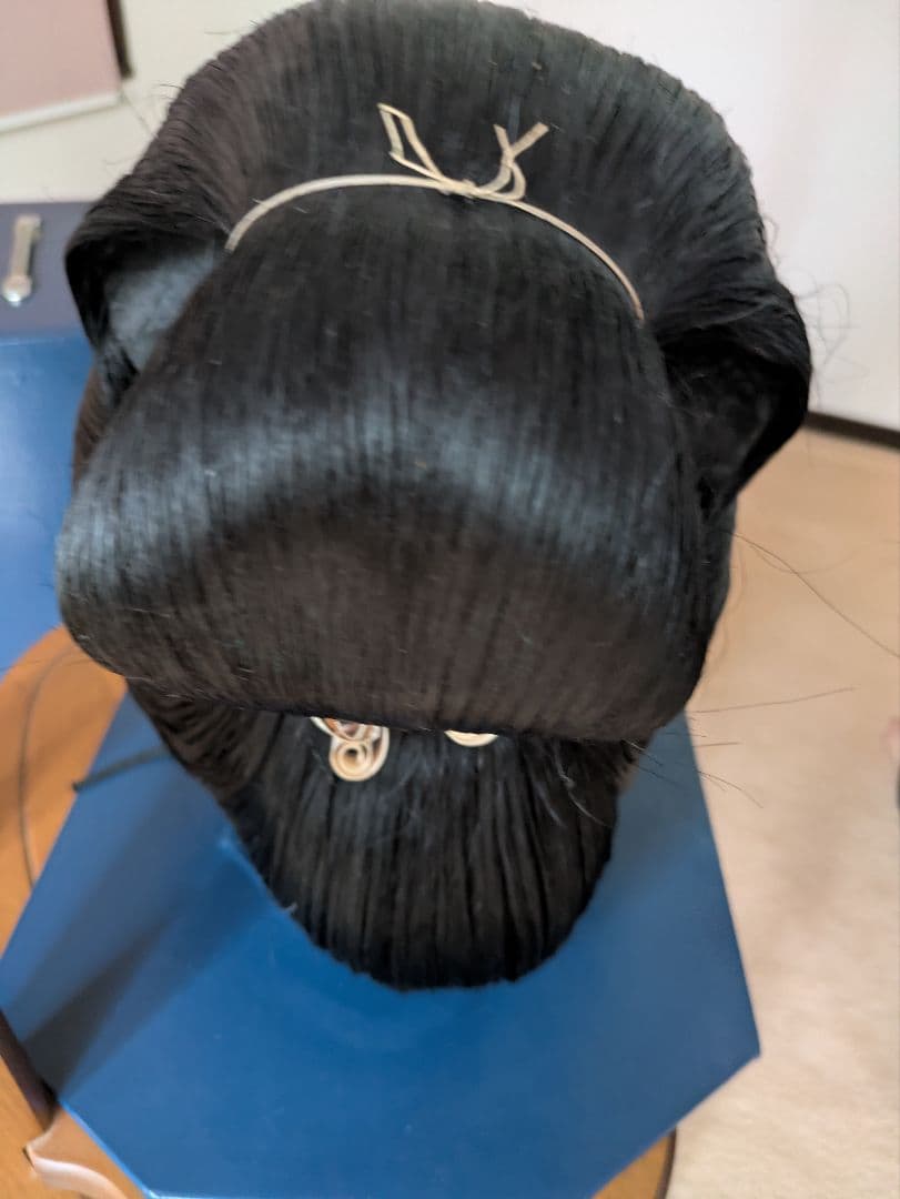 文金高島田　花嫁鬘とかんざし