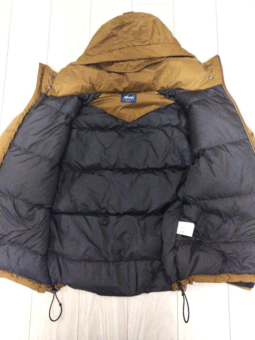 asuka☆　美品　ナンガ　ベイフロー別注　オーロラダウンジャケット　L