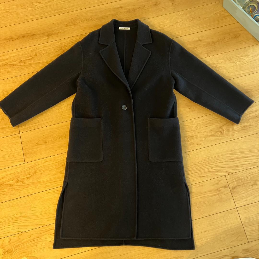 22aw Beauty & Youth テーラード ウール リバー コート M