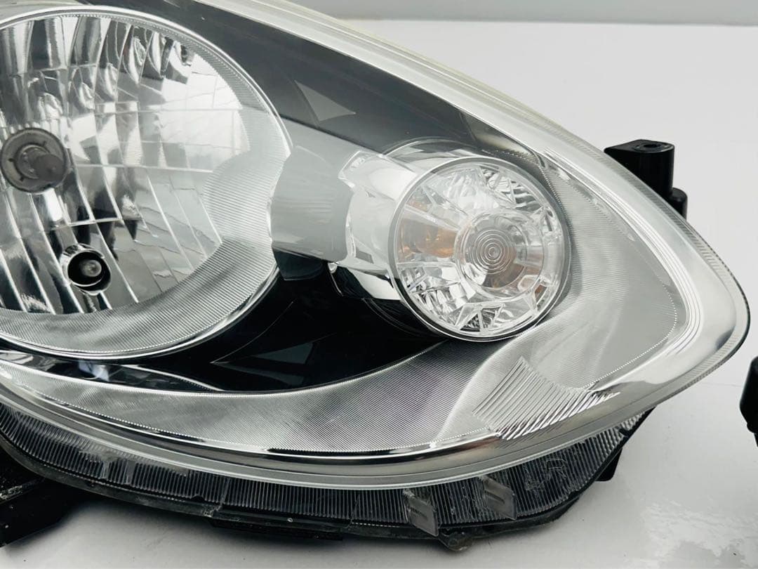 マーチ ハロゲン ヘッドライト ヘッドランプ100-17944 インナーブラック