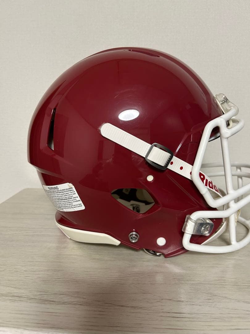 Riddell アメリカンフットボール アメフト ヘルメット 赤 Sサイズ