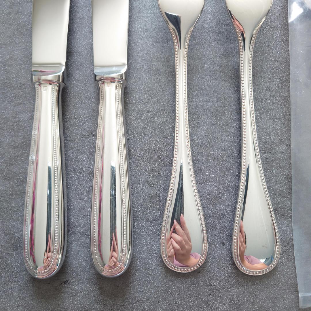 美品 クリストフル パール スタンダードサイズ 未開封含む 6点