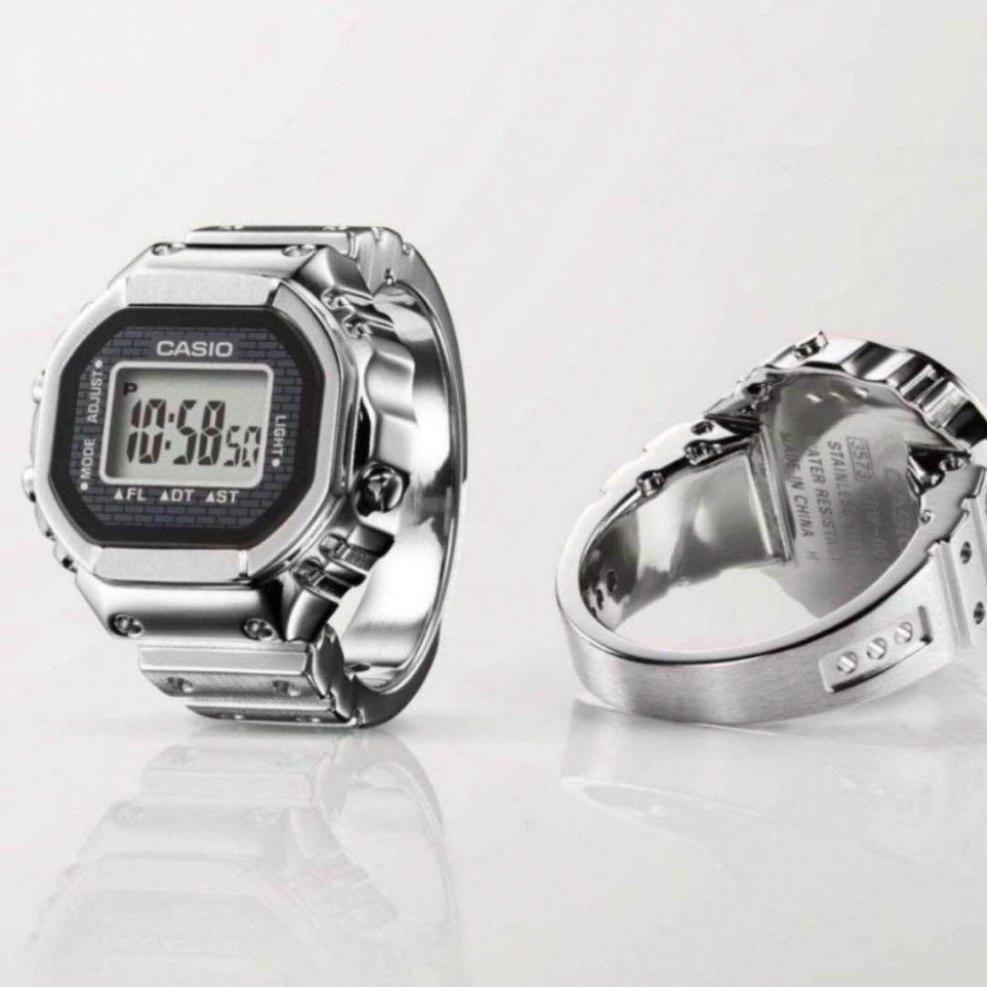 新品未使用CASIO CRW-001-1JR リングウォッチ