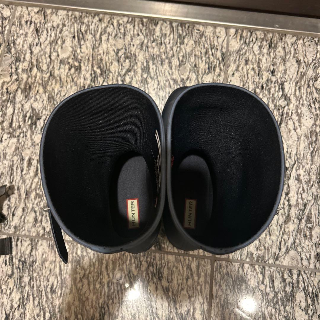 Hunter レインブーツ　ネイビー　25