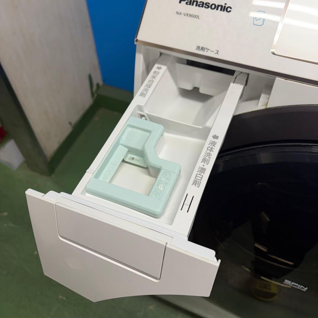 715 パナソニック　ドラム式洗濯機　ヒートポンプ式　10/6キロ　左開き　小型