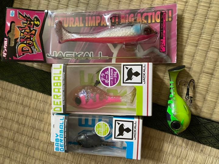 ジャッカル、ルアー、ワーム大量セット