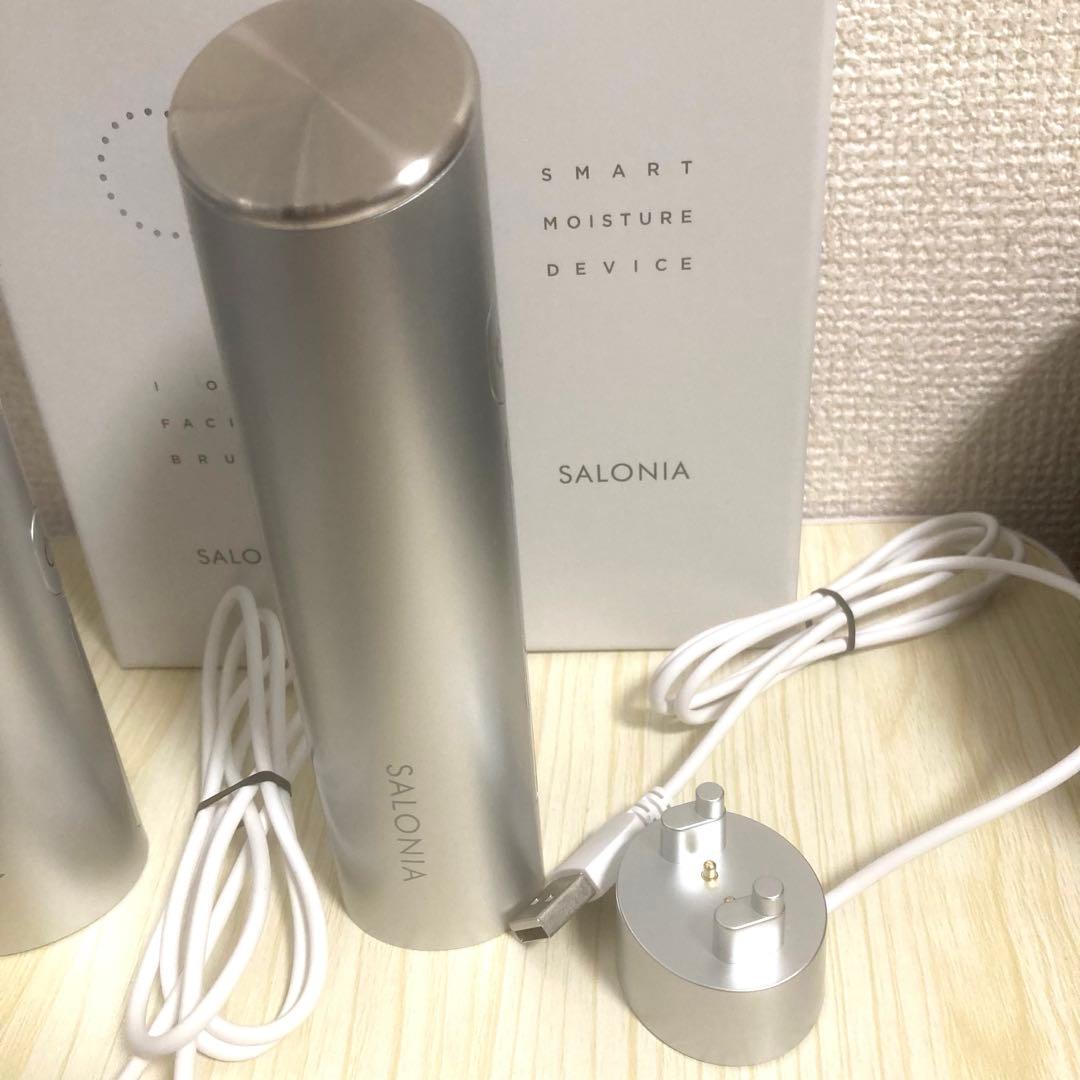 【美品】イオンフェイシャルブラシスマートモイスチャーデバイス電動洗顔ブラシ美顔器