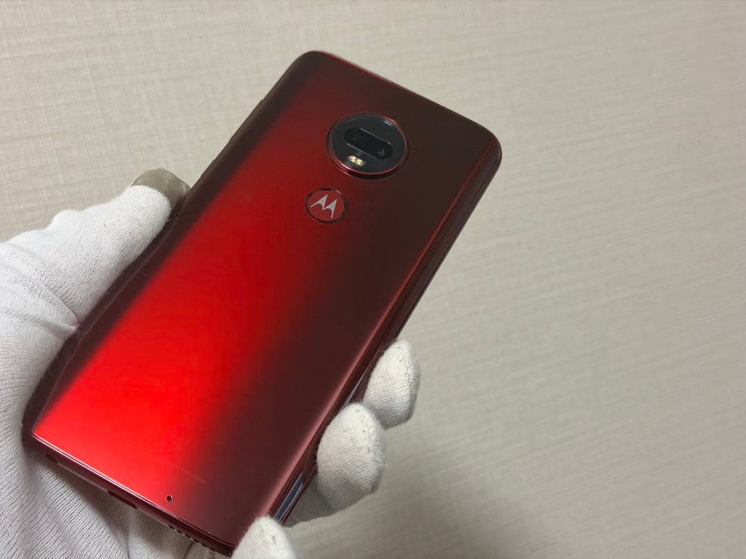 スマートフォン本体 Motorola Moto G7 Plus Viva Red SIM Free-