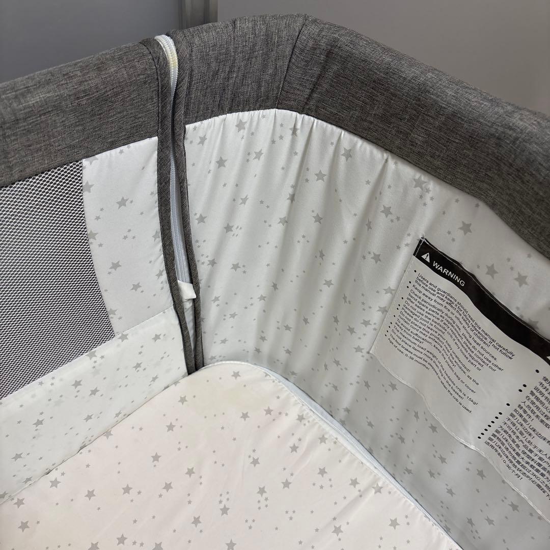 まーたん　ベビーベッド プレイヤード ZOOBLY 08yec