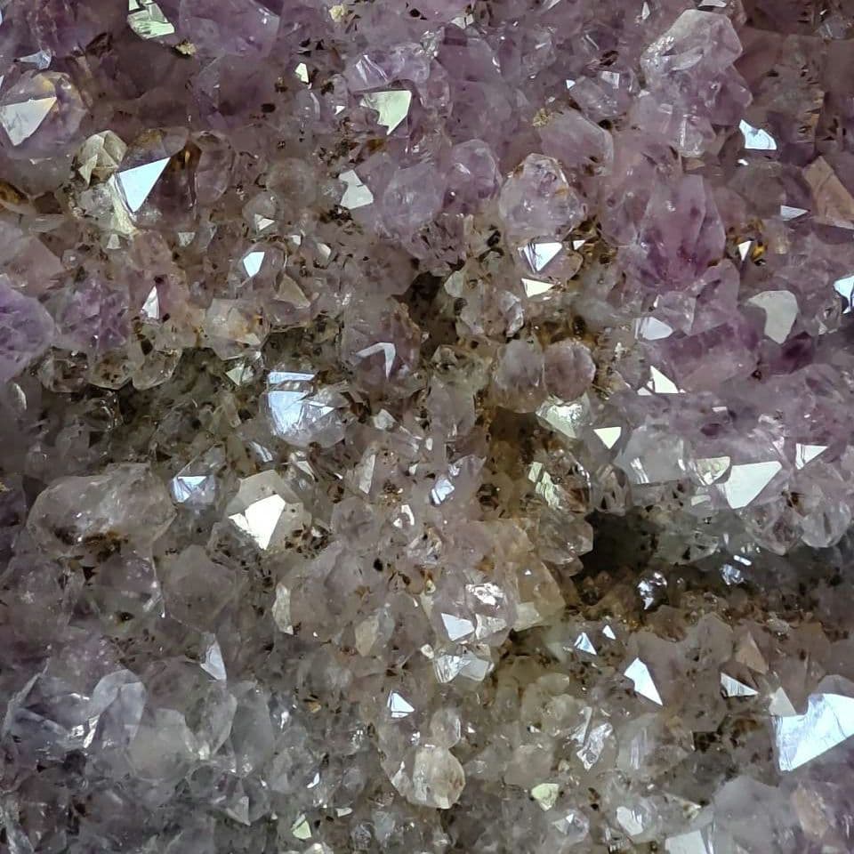 アメジスト　クラスター　約10キロ強　天然石　紫水晶　ウルグアイ産　台付