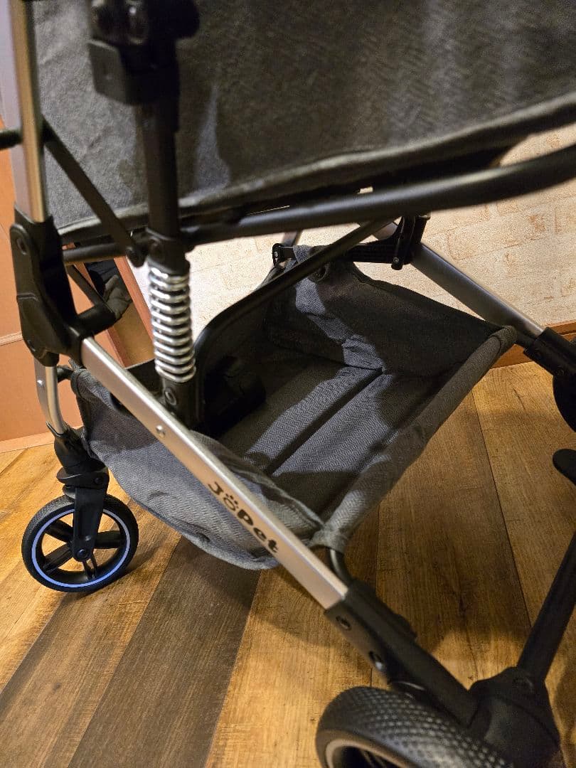 ペットカート グレー 小、中型犬用 新品 未使