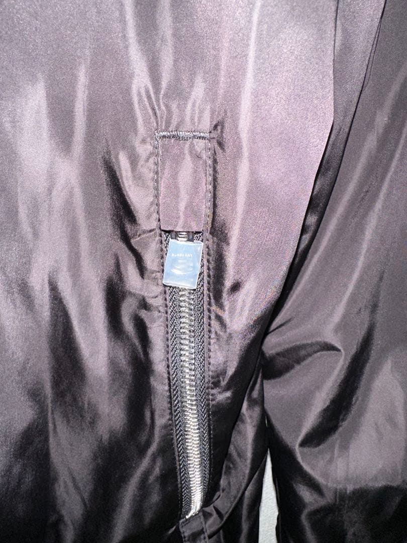 Burberry チェック柄 ナイロンジャケット