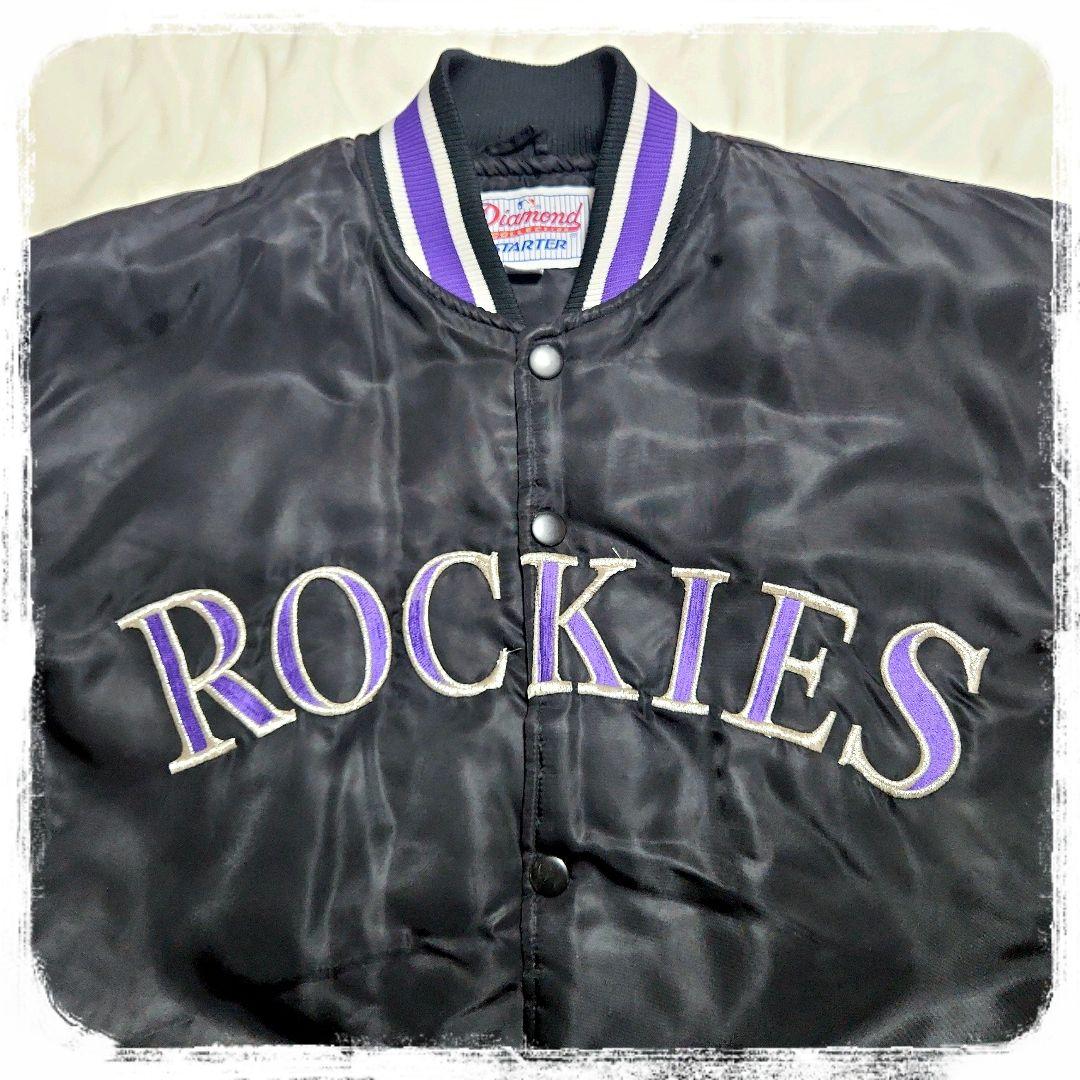 ◼️激レア◼️美品◼️野球◼️ベースボール◼️ロッキーズ◼️スタジャン◼️mlb