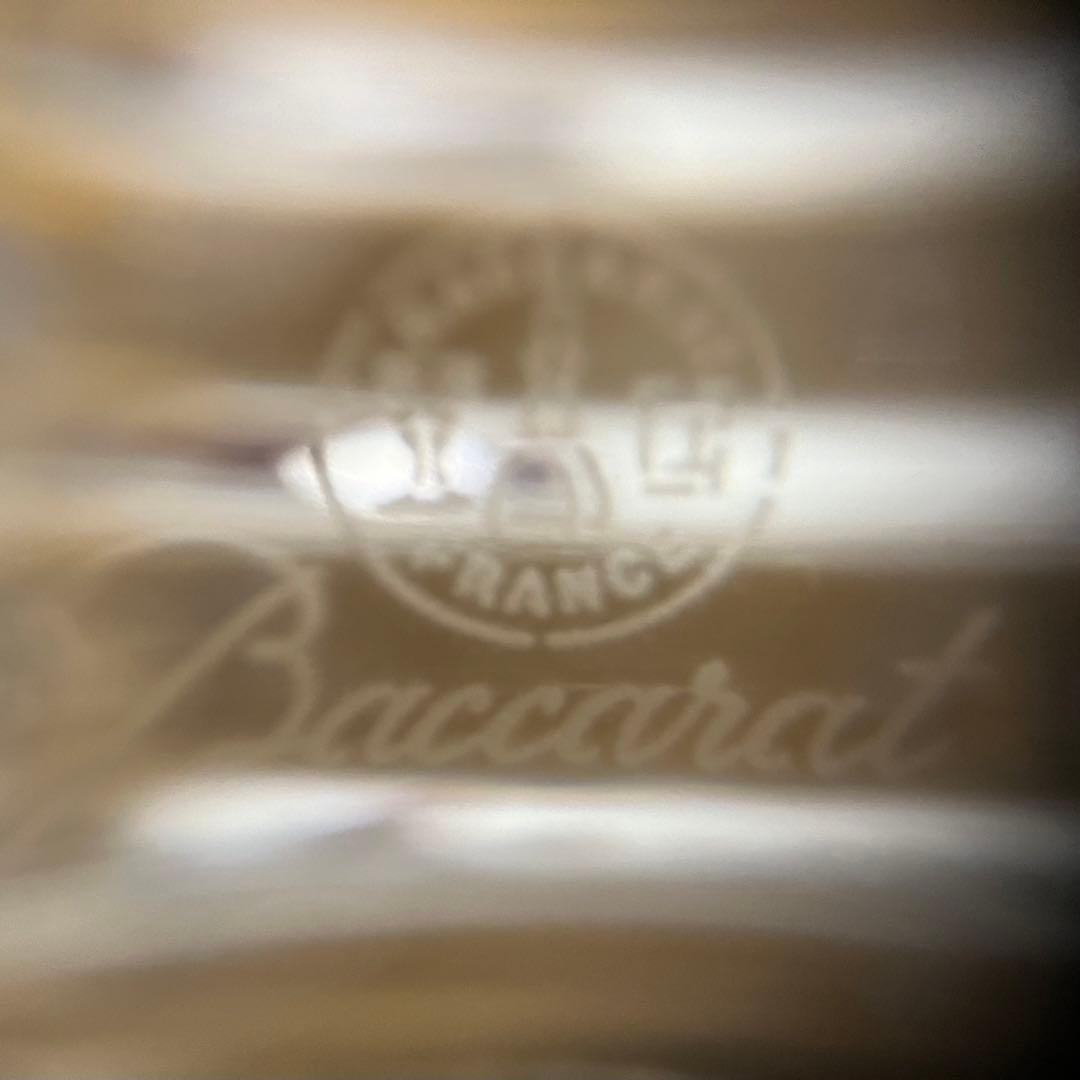 Baccarat バカラ　花瓶　クリスタル　　カットデザイン　箱付き　未使用品