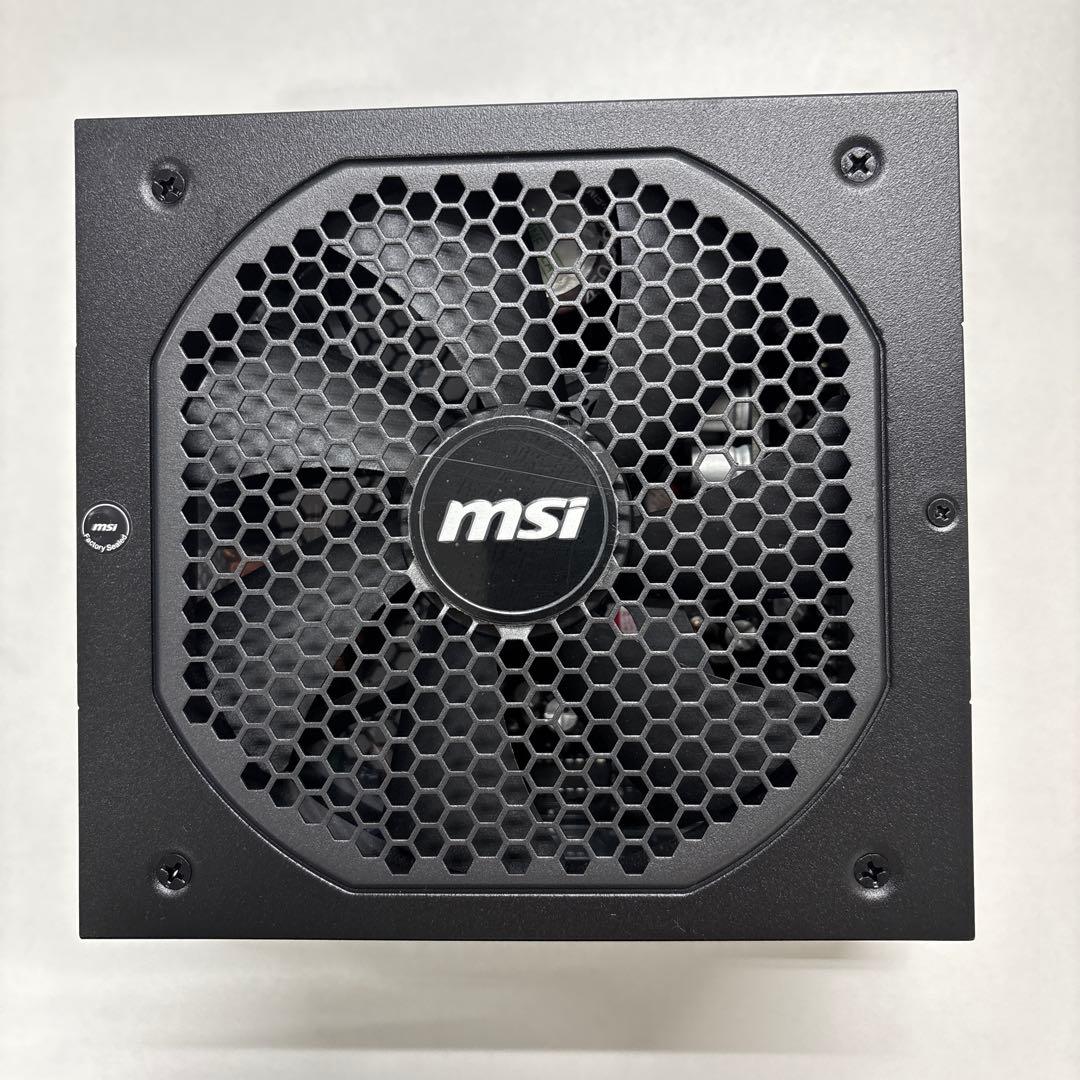 msi 850W 電源ユニット　MPG A850GF