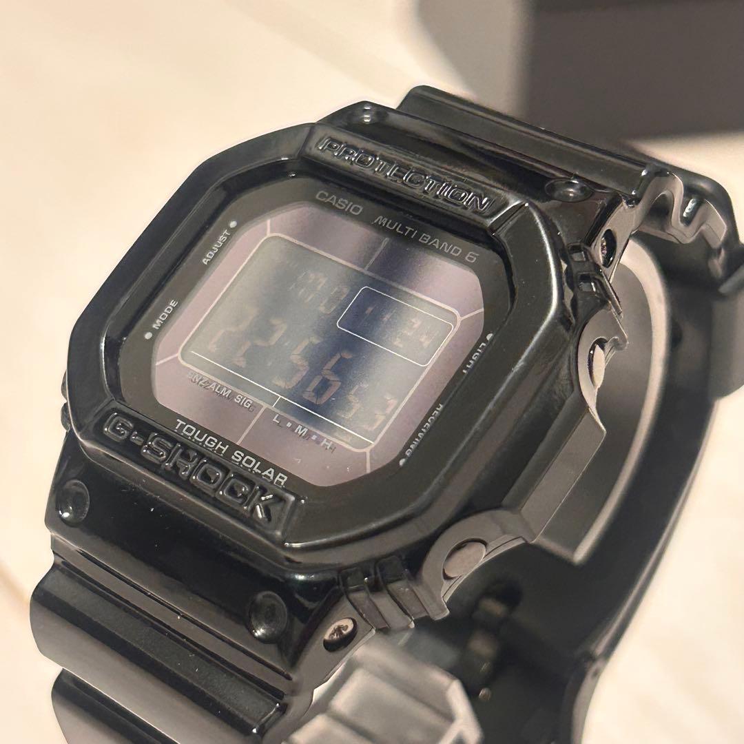 G-SHOCK GW-M5610BBソーラー駆動 デジタル腕時計 ブラック