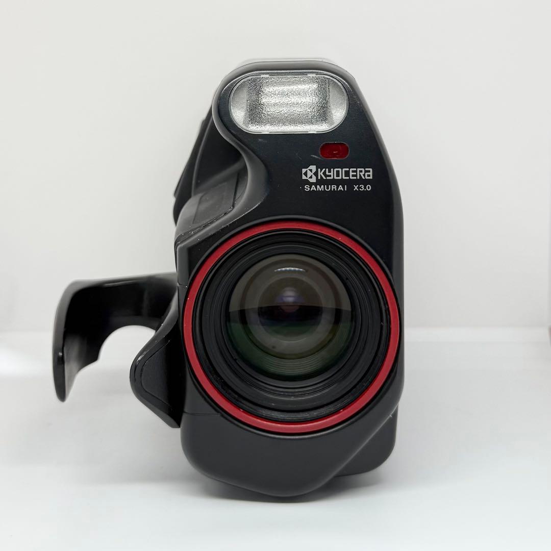 【完動品】KYOCERA SAMURAI X3.0 フィルムカメラ 動作確認済み