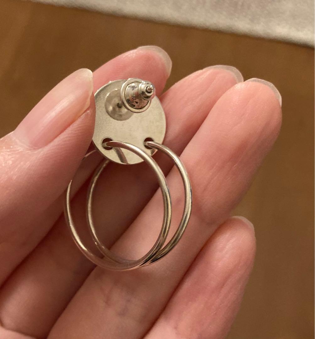 アクセサリー Born from Rock / Double Hoop Earring