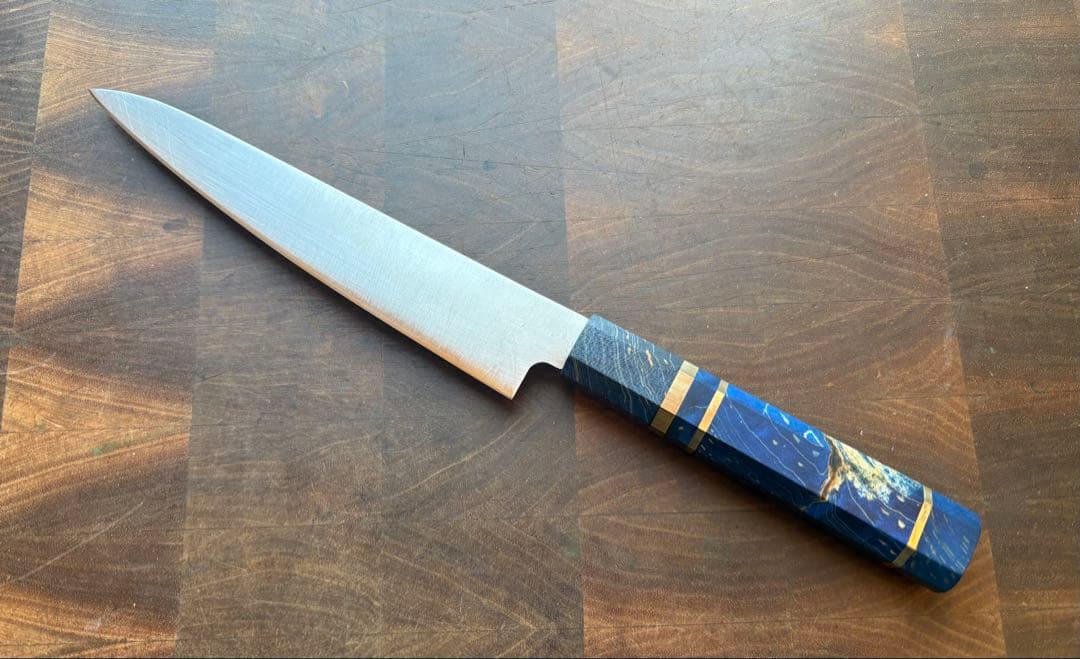 高鳳　和ペティナイフ　150mm 包丁　全鋼　ステンレス　スタビライズウッド