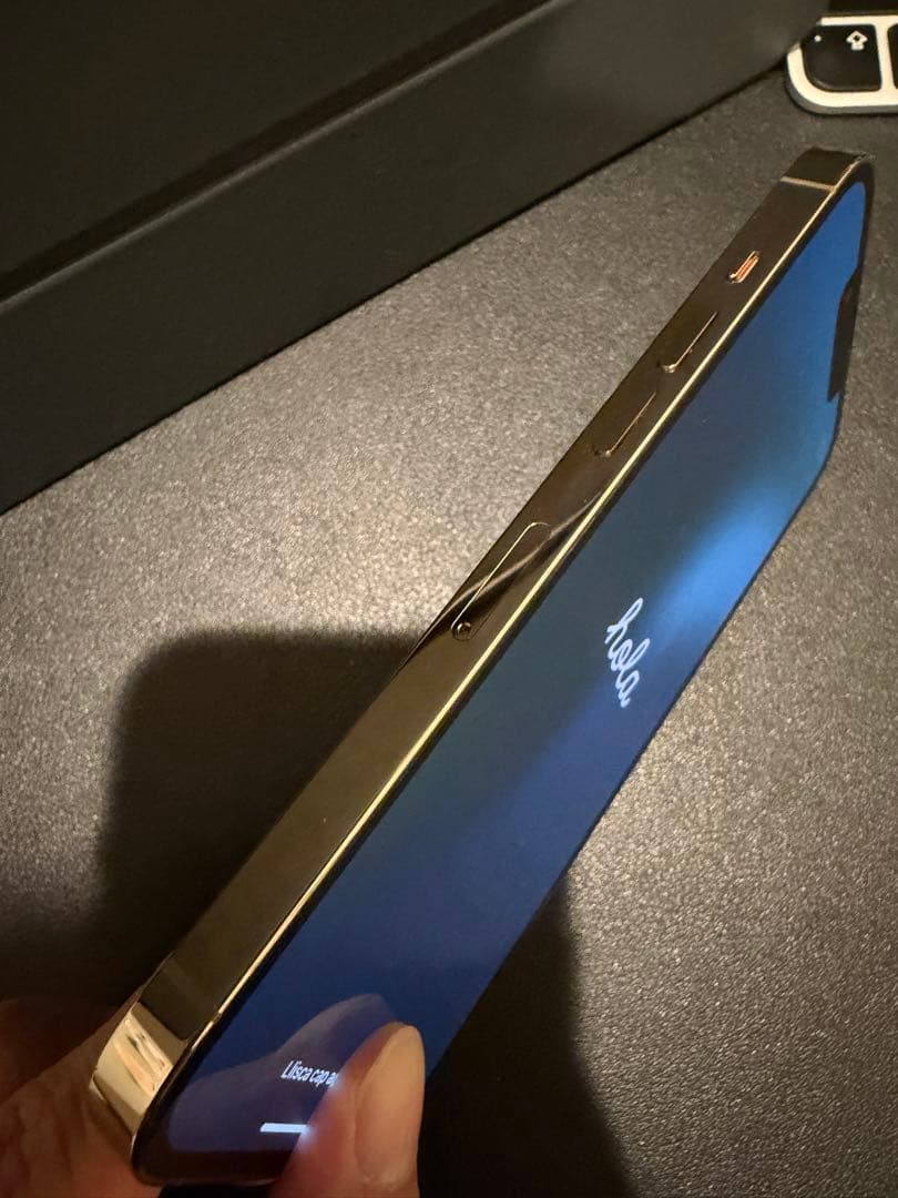 ［美品］Apple iPhone 13 Pro ゴールド 本体128GB箱あり