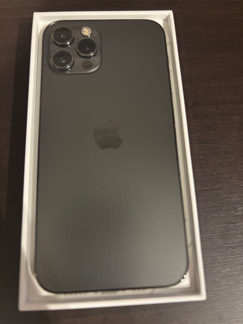 【超美品】Apple iPhone Pro12 グラファイト 本体256GB