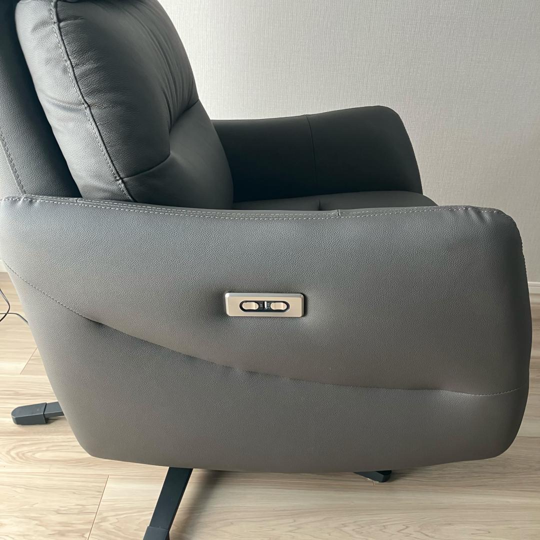 送料込み　ニトリ　電動リクライニングチェア　1人用　ダークブラウン　LB01