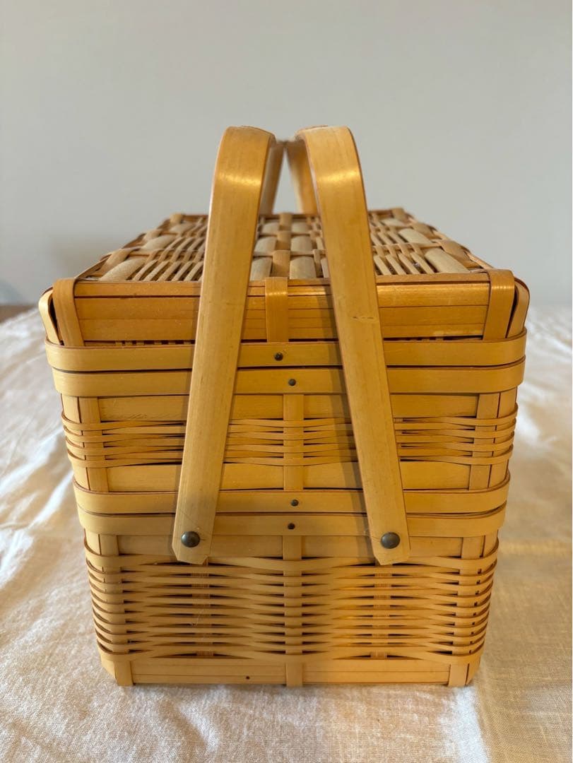 おじろ角物店「角物お弁当箱 横長2 段」