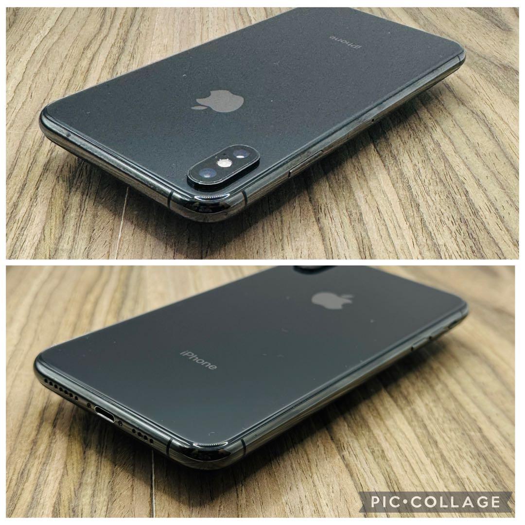 【美品】iPhoneXsMax 256GB SIMフリー 【新品液晶バッテリー】