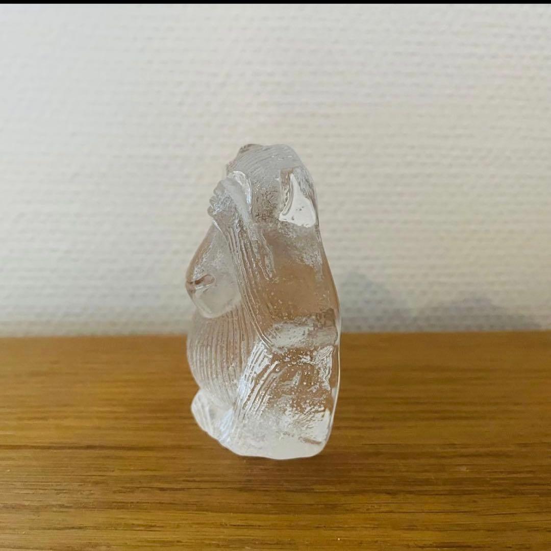 ✳︎ Krona✳︎ リサラーソン　見猿　ガラス