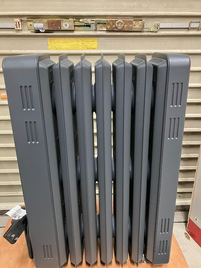 【未使用に近い】Dimplex オイルフリーヒーター グレー　ECR12ECSF